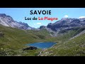 Savoie  randonne au lac de la plagne en bordure du parc de la vanoise prs de bourg saint maurice