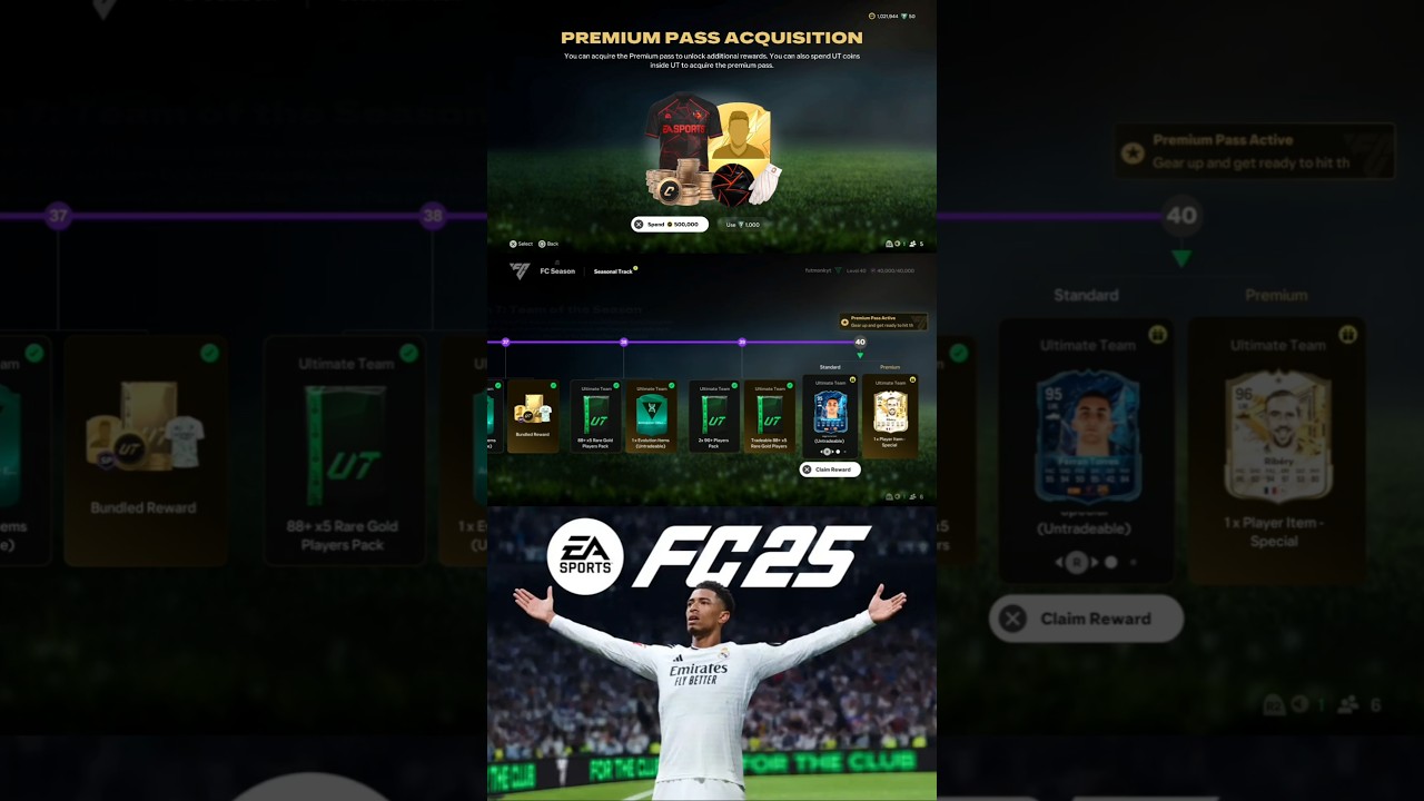 Level 40 Rewards - Premium Season Pass 