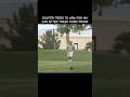 Golfer aims for my car after getting pranked with train horn #trending #viral #shorts #golf