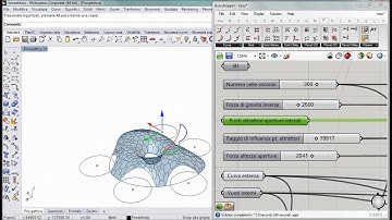 Form finding with grasshopper + kangaroo