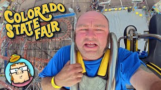 Scariest Carnival Rides Ever! Colorado Green Chile Slopper - Colorado State Fair - Pueblo, CO