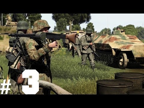 Видео: Играем в: Iron Front Liberation 1944 - Немецкая кампания #3
