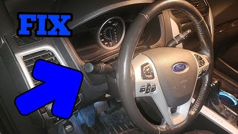 HOW TO REPLACE TURN SIGNAL SWITCH ON FORD EX0LORER 2011-2023