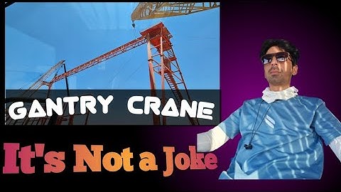 Gantry Crane Installation|| How to install gantry Crane||Critical Crane Lifting video 