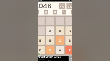 2048 Alphabet Sorry to forget to add a song,!