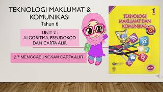 Teknologi Maklumat dan Komunikasi TMK Tahun 6 | 2.7 Menggabungkan Carta Alir