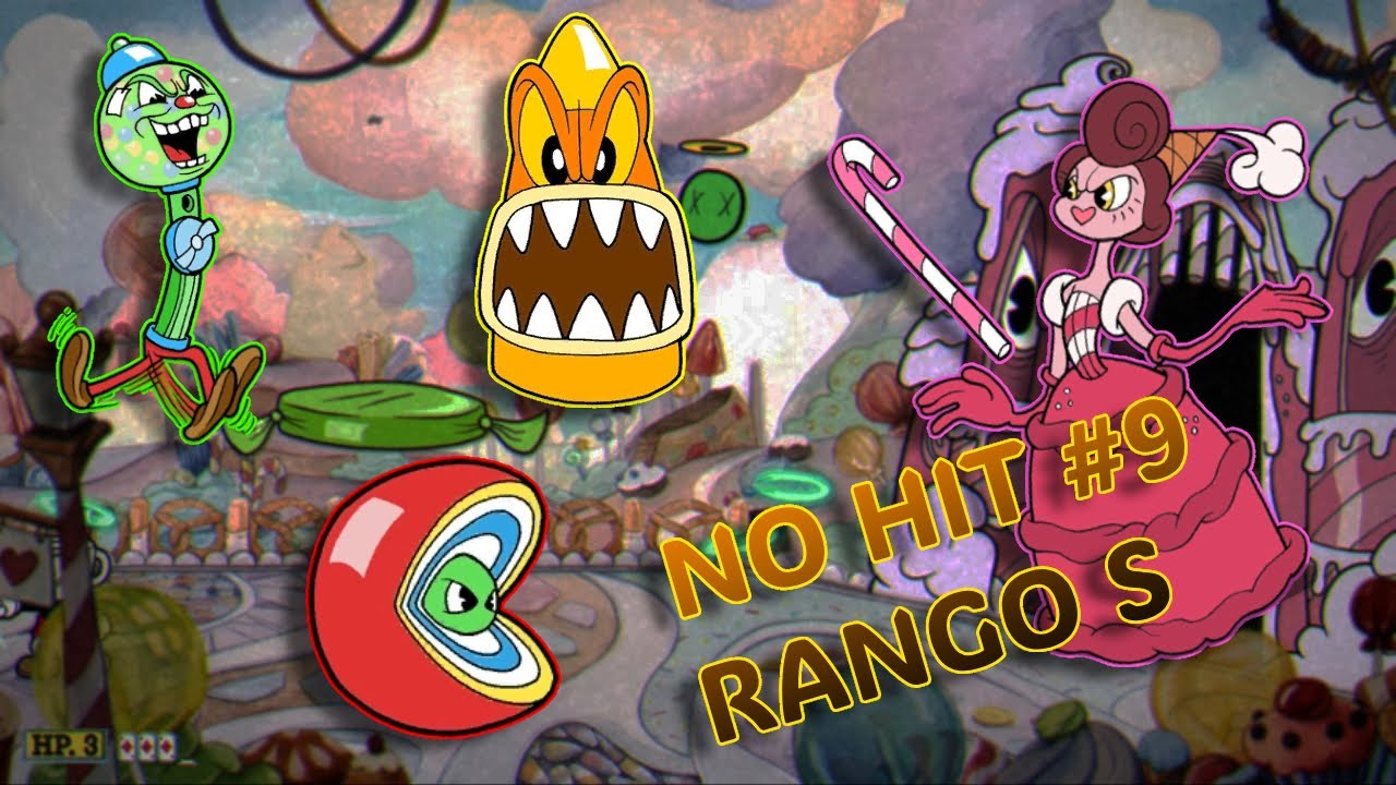 La DULCE PRINCESA de CUPHEAD (Baronesa Von Bon Bon) en RANGO S (No hit #9)
