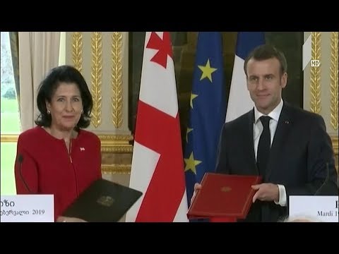 პრეზიდენტის ოფიციალური ვიზიტი საფრანგეთში