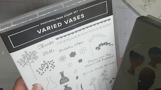 ❤ Challenge 5 -  EIGHT ways with one Stamp Set VARIED VASES #makeacard #stampinup