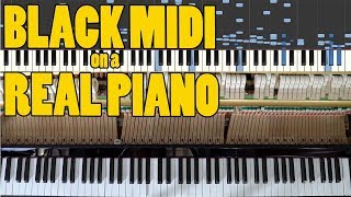 BLACK MIDI On a Real Piano! - U.N. Owen was her? The Death Waltz