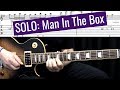 Man In The Box - Alice In Chains - Solo [cover + tablatura]
