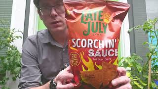 SCORCHIN' SAUCE TORTILLA CHIPS by LATE JULY: REVIEW