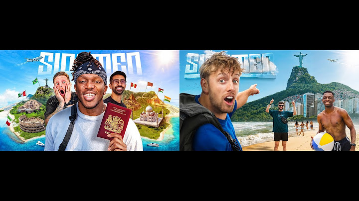 SIDEMEN SURVIVE THE 7 WONDERS OF THE WORLD   7 SIDEMEN 7 WONDERS