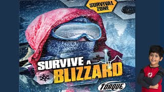 Famous Survive a Blizzard || Winter Read Aloud || Snow Blizzard Net Worth