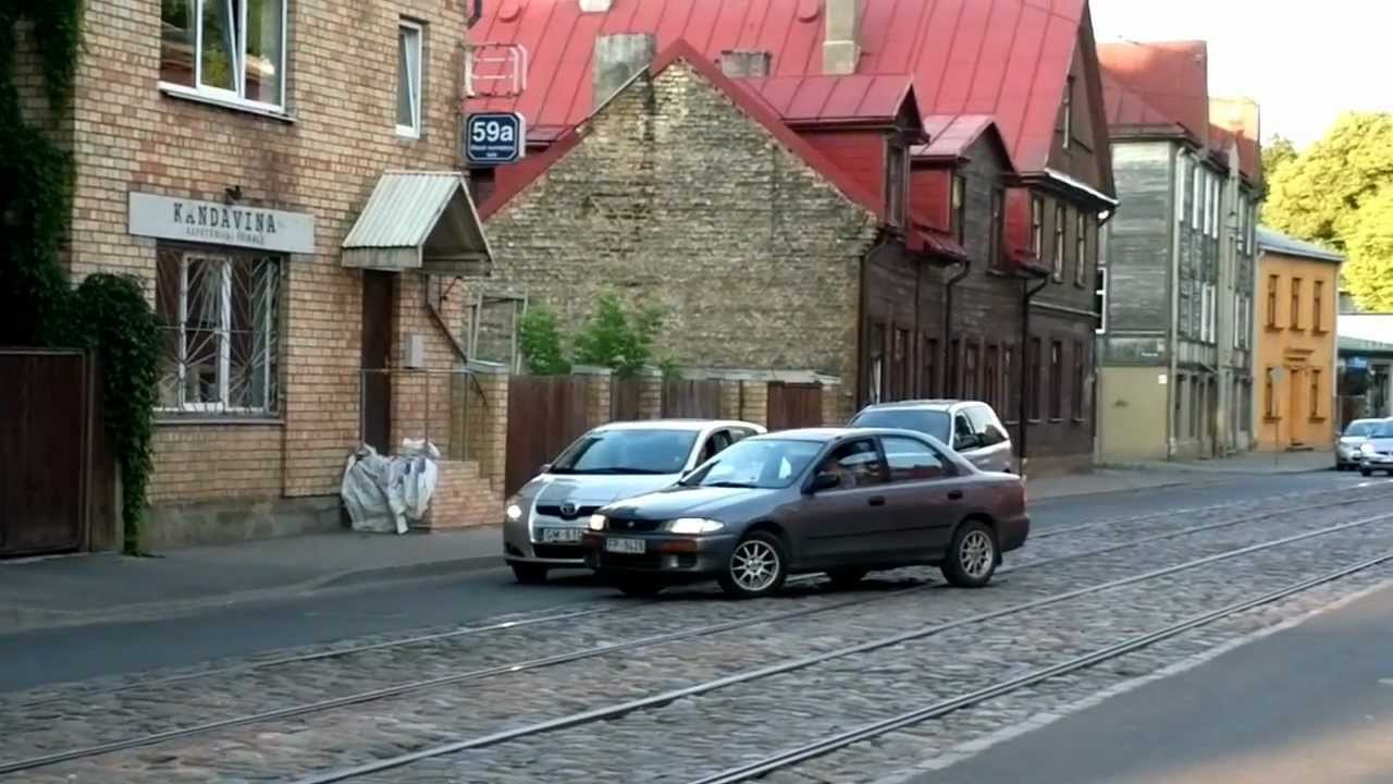 Road rage in Latvia - YouTube Raymondey