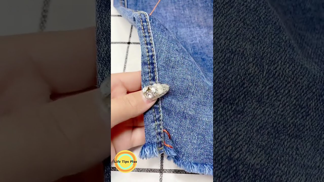 How to narrow the trouser legs? Amazing Embroidery Stitches For