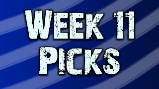 Week 11 NFL Picks