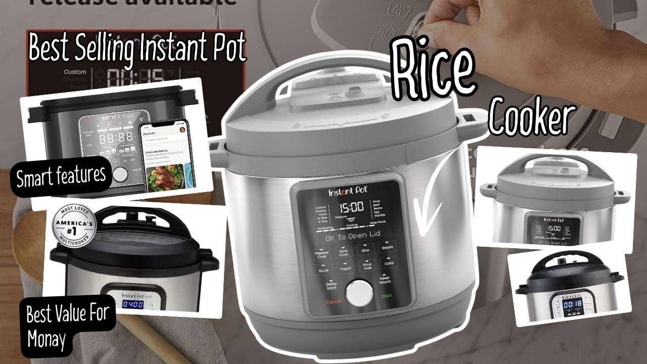The Best Selling Instant Pot Rice Cookers - YouTube