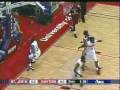 Chris wright provides the exclamation point with a followup dunk vs st joes