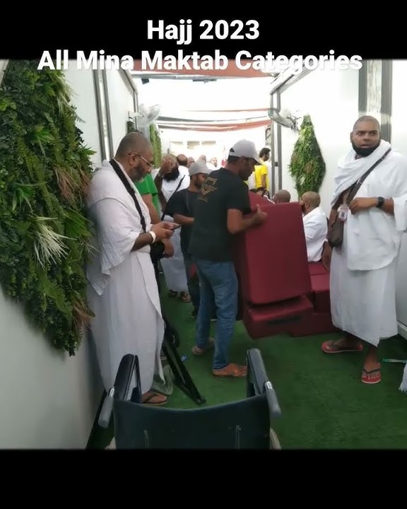 Hajj 2023 | Mina Maktab Category A, B, C & D | #hajj2023 #hajj