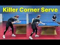Set Up Your Forehand Attack: Master the Short Backhand Corner Serve (Part 1)