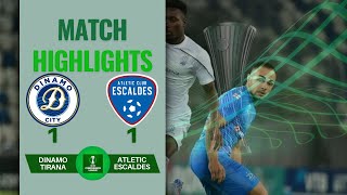 DINAMO CITY 1 1 ATLETIC ESCALDES | HIGHLIGHTS 31-07-2025