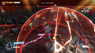 Reaper Quintuple Kills inside Winston's Barrier