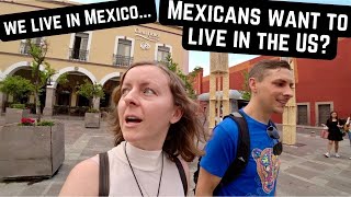 "If Mexico is so great, why are Mexicans fleeing to the USA?"