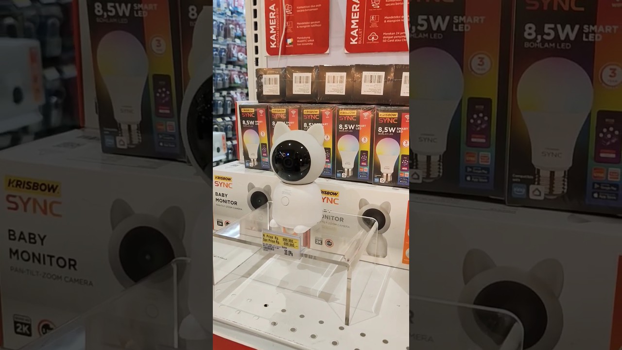 Berasa ada yang Mantau CCTV IP Kamera Krisbow 