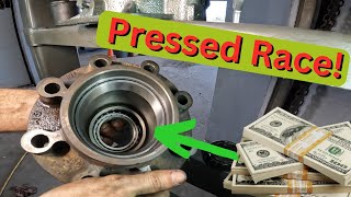 Expensive Captive Hub | Full Floating Axle Bearings 20022007 Silverado 3500 6.6 Dually Brake Job