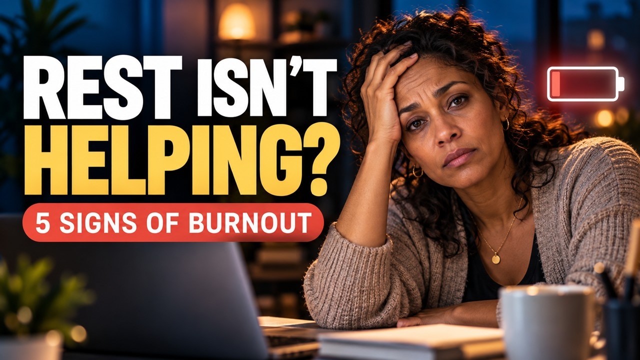 How to Stop Burnout Before It Stops You - YouTube