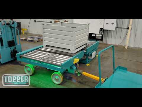 Topper Industrial Transfer Cart & Transfer Cell - Material Handling Carts and