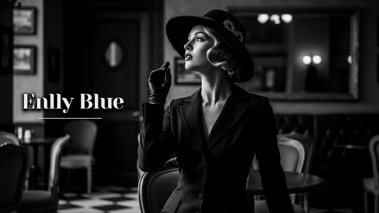 Enlly Blue - Midnight Streets | 1950s Soul Blues (Lonely Road Blues, Sax & Heartfelt Vocals)