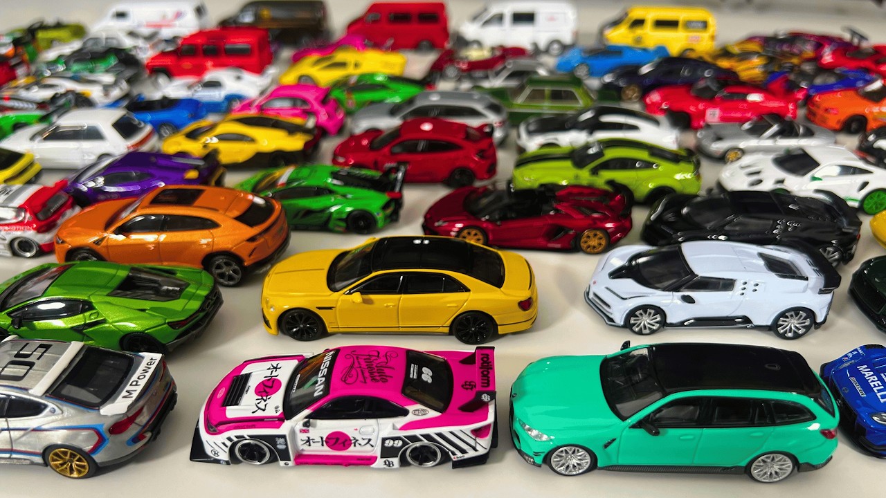 My 1:64 Diecast Cars Collection 8K 🔥 Hot Wheels Mainlines & Mini GT Premium Models