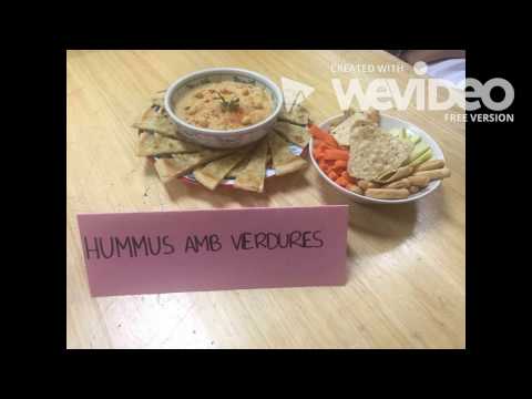 Vídeo: Hummus Amb Verdures