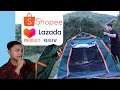 Assembling Tent from Shopee and Lazada | BEST FOR CAMPING AND OUTDOOR ACTIVITIES under 2000 pesos