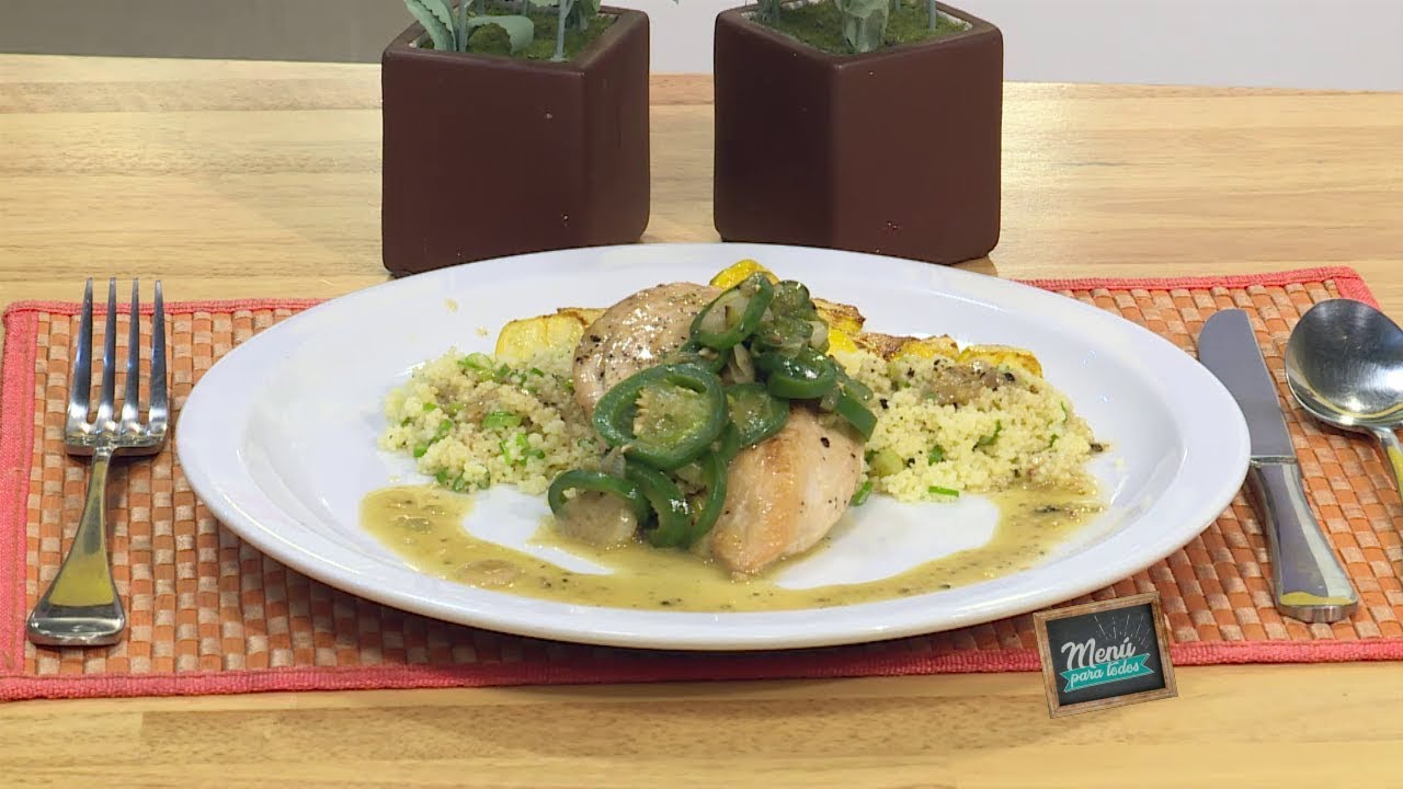 POLLO CON JALAPEÑO - YouTube