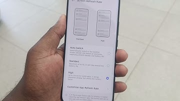 How To Change Screen Refresh Rate Tecno Spark Slim