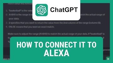 How to Connect ChatGPT to Alexa