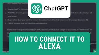 How to Connect ChatGPT to Alexa