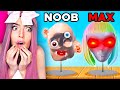 Noob vs MAX LEVEL in Funny SCULPT PEOPLE App Game!