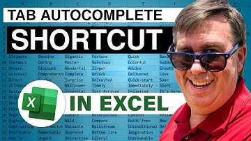 Excel Formula Magic: Use Tab to Insert Formula AutoComplete - Episode 2126