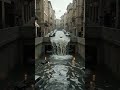 Mountain Dam Breaks &amp; Floods an Old City! 🌊🏙️ | Practical VFX