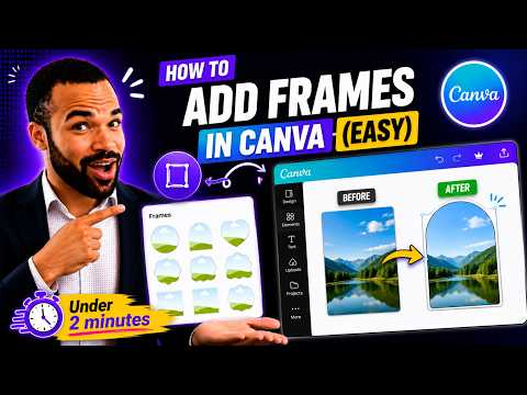 How to Add Frames in Canva Easy Tutorial