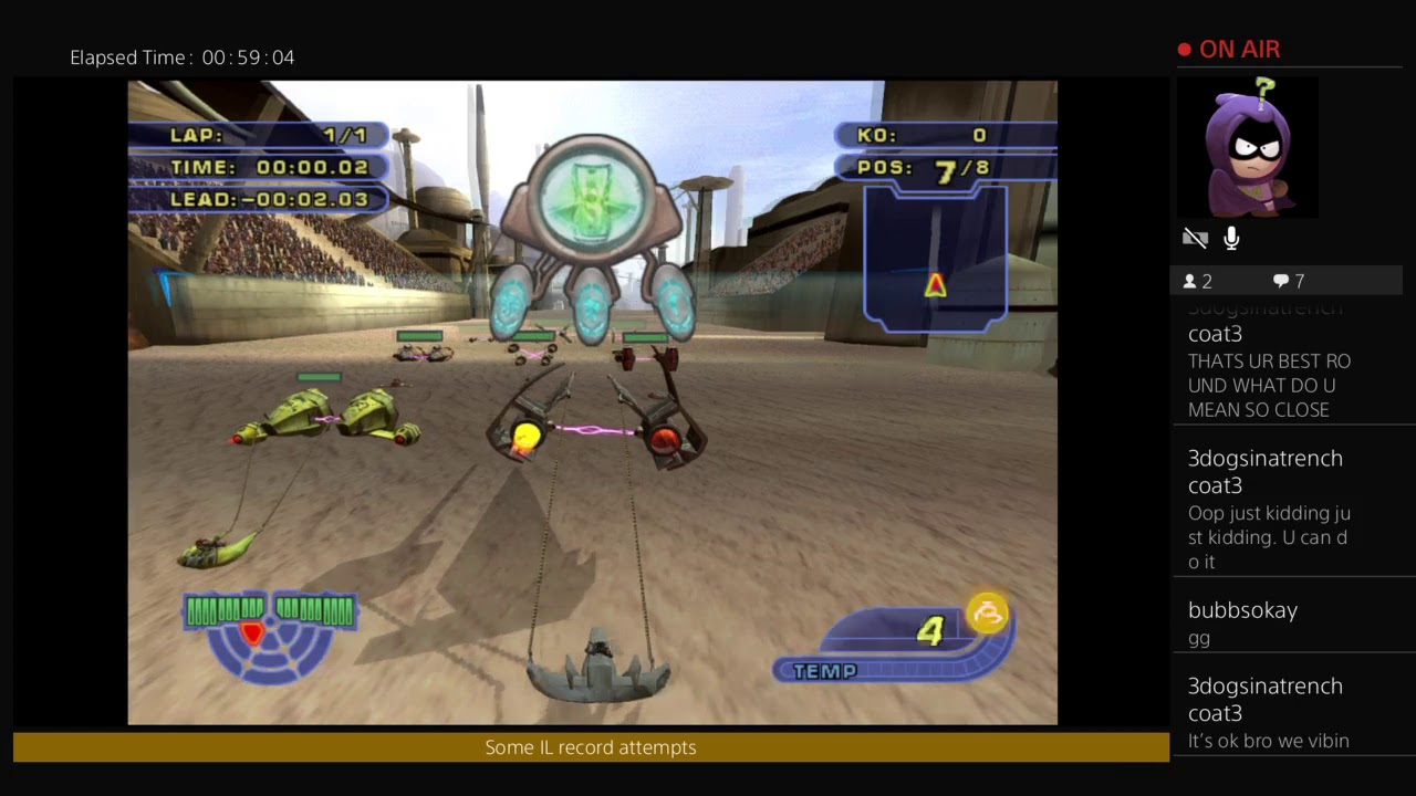 The Mos Espa Open 1 Lap 32.98