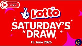 The National Lottery Lotto Draw Live results from Saturday 13 June 2026 | tonight's lotto Draw