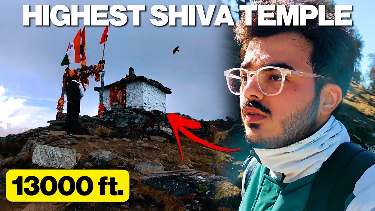 I tried Trekking in Uttarakhand (Tungnath, Chandrashila) | Eng. Subs