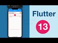 شرح Flutter  | برمجة تطبيق موبايل كامل من الصفر #13