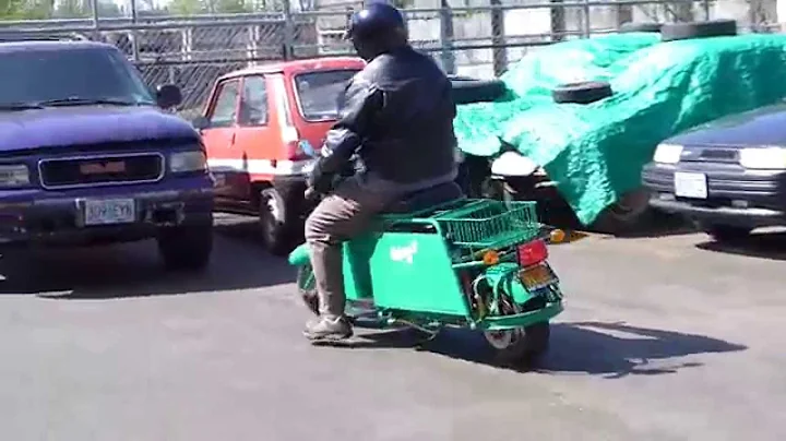Brand New 14hp "Cushman II" Scooter
