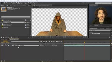 After Effects   11 Beginner   Tutorial  Guru Lesson 5 Bluescreen keying and nested compositions